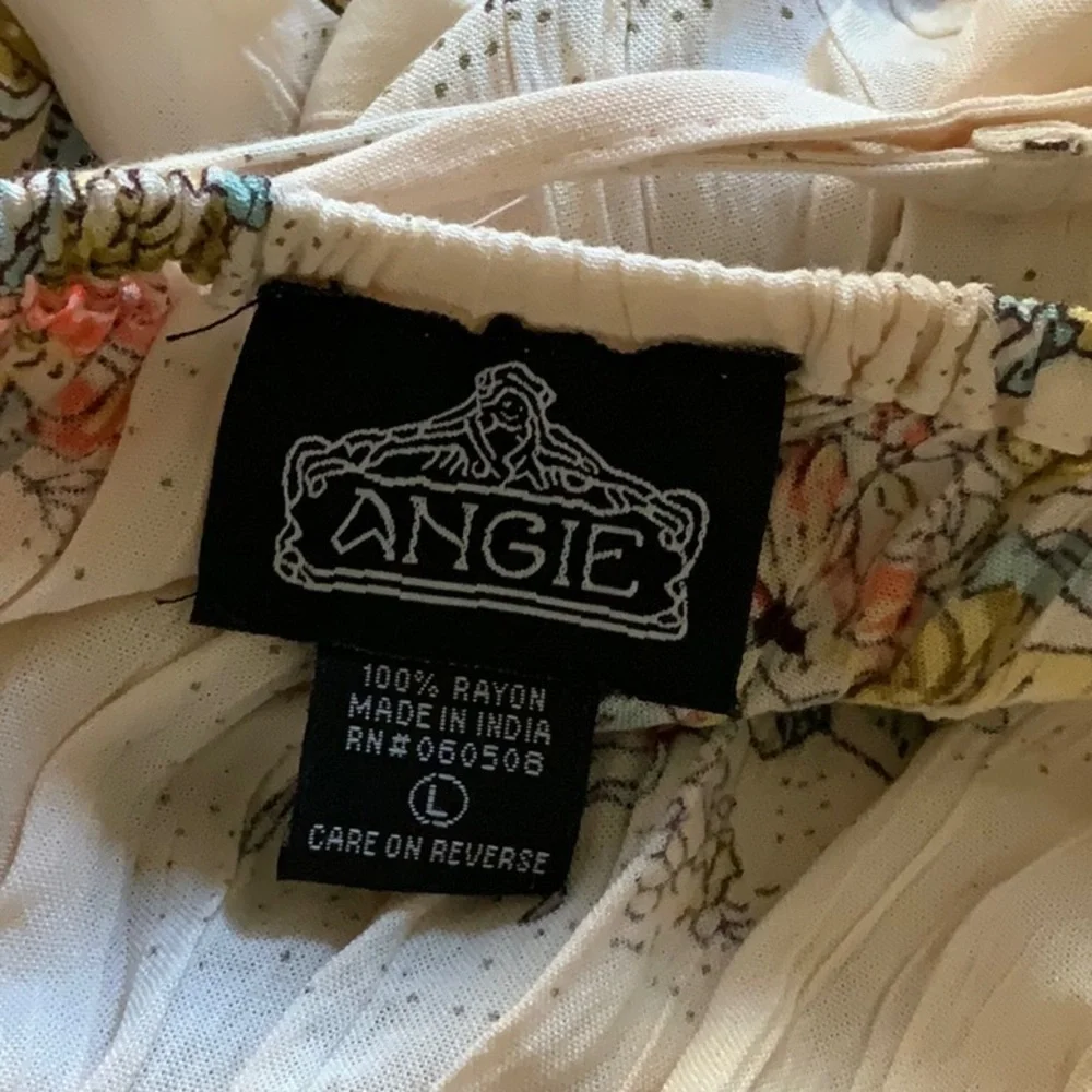 Angie Multicolor Floral Strappy Dress - Picture 6 of 6